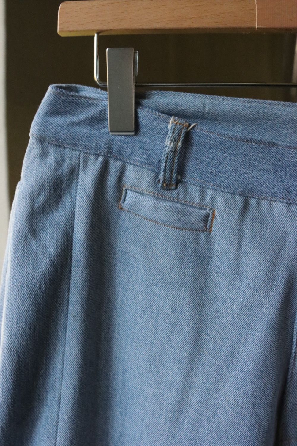 シーオール22AW RECONSTRUTED SUPER BUGGY SLACKS DENIM(SAU21 DE602)NORMAL SIZE：2-B