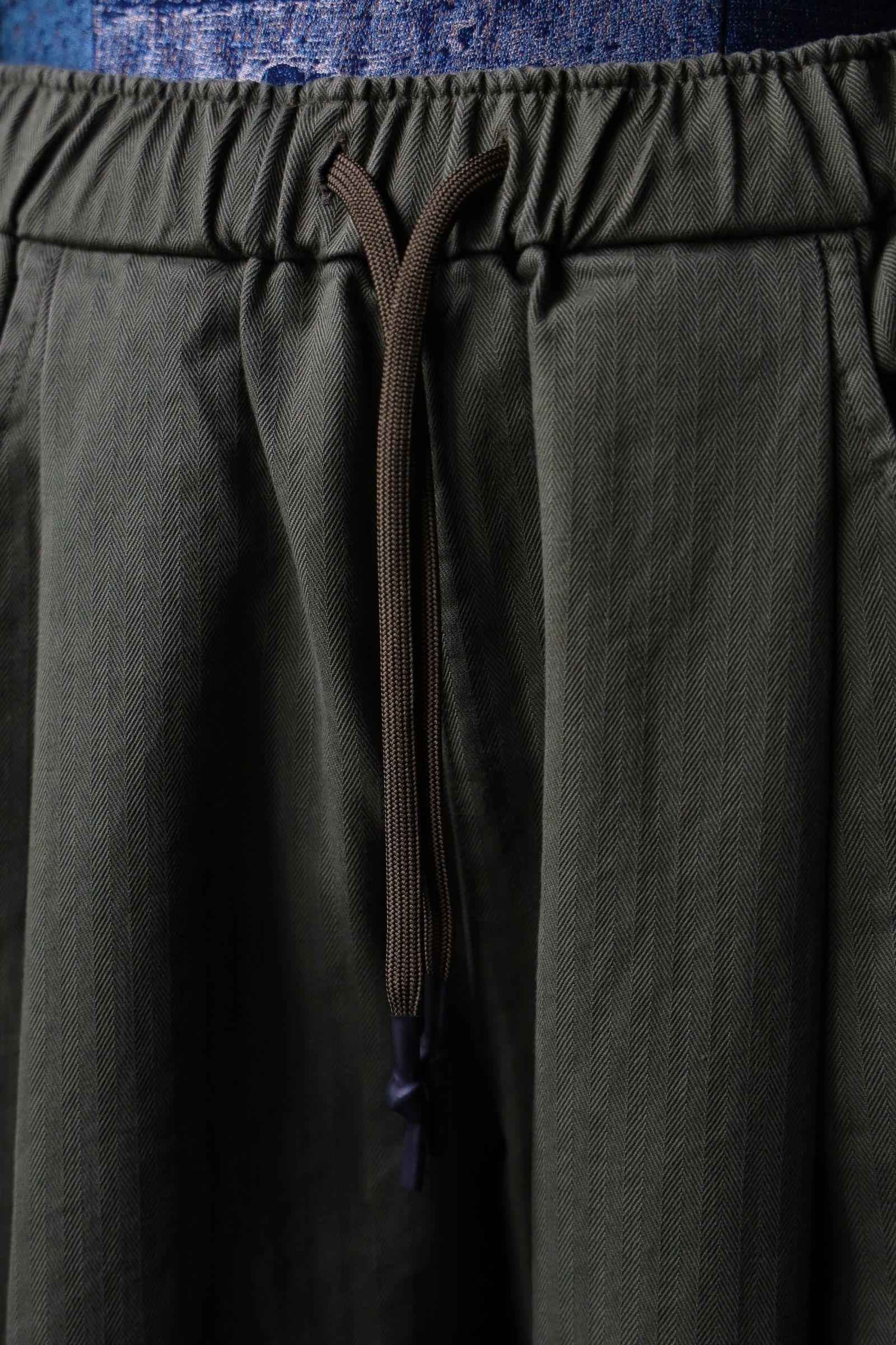 S.F.C 24FW エスエフシー  WIDE TAPERED EASY PANTS(SFCFW24P03)Olive
