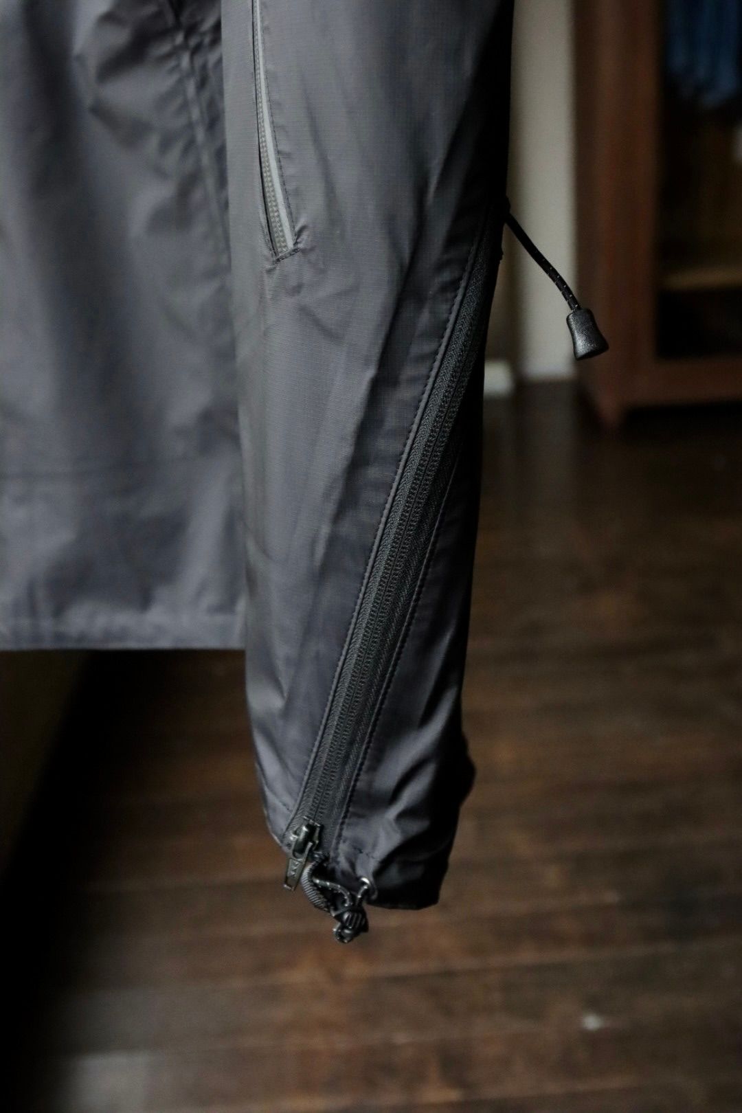 is-ness イズネス24SS 3-LAYER TRANSFORMABLE JACKET(1006SSJK01)BLACK