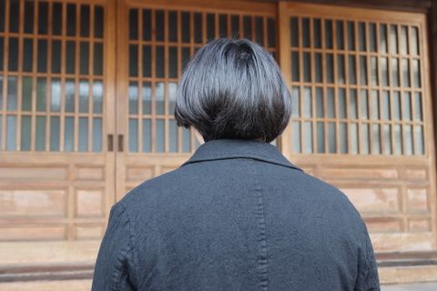 COMME des GARCONS HOMME 21AW ウールサージ縮絨コート(HH-C009) style.2021.11.6.