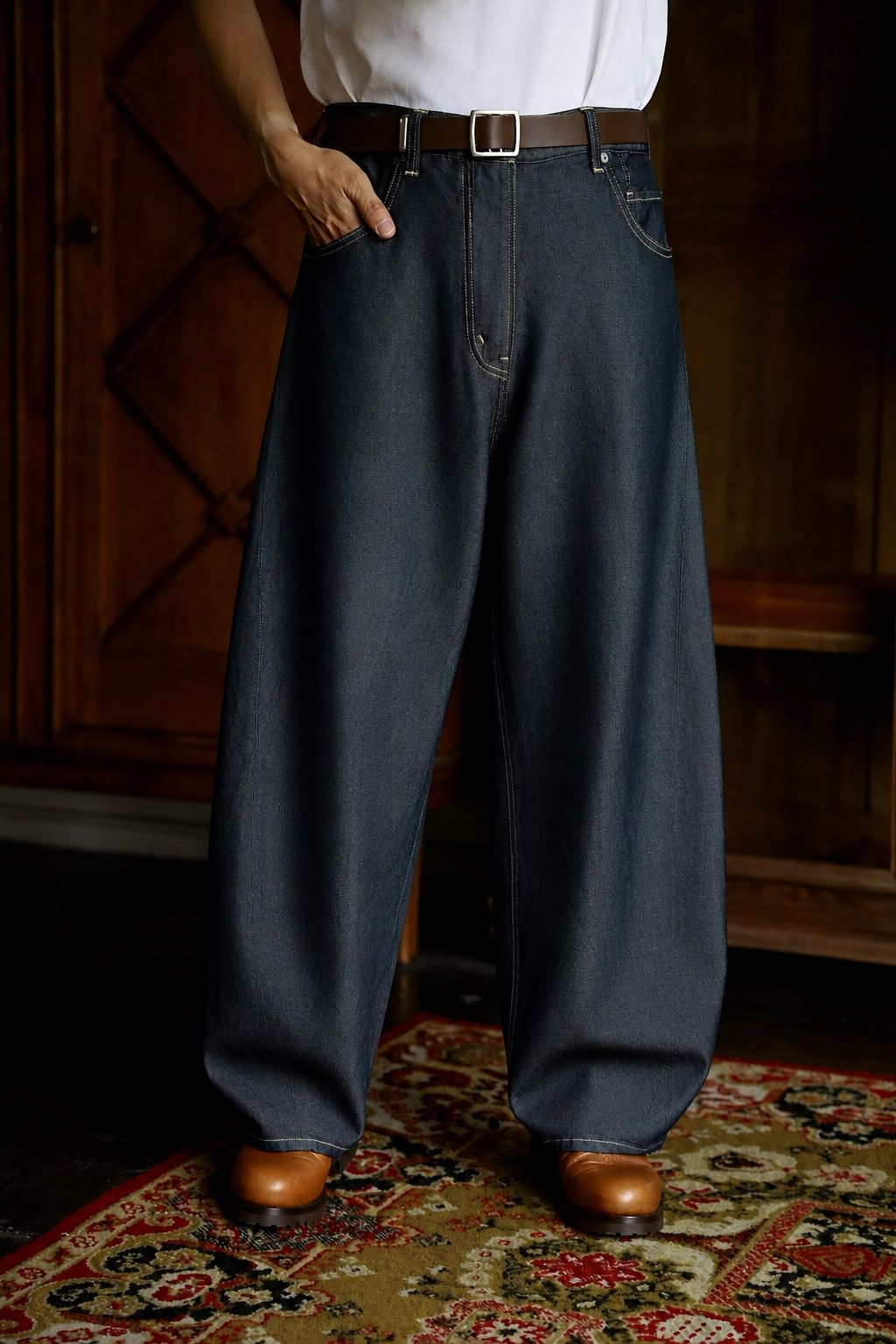 COMME des GARCONS HOMME 26FW エステルサージ製品染デニムジャケットスタイル