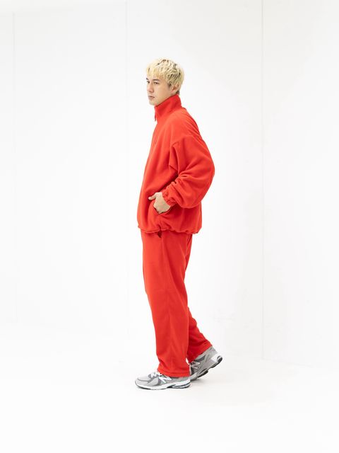 Re!FreshService FLEECE TRACK SUIT (RED)☆9月19日(土)新作発売！