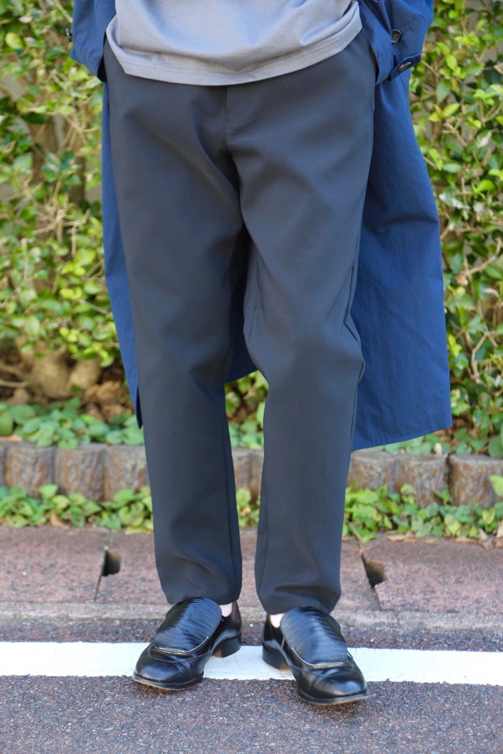 COMME des GARCONS HOMME 綿ナイロンウェザーフーデッドコート COMME des GARCONS HOMME 綿ナイロンウェザーフーデッドコート