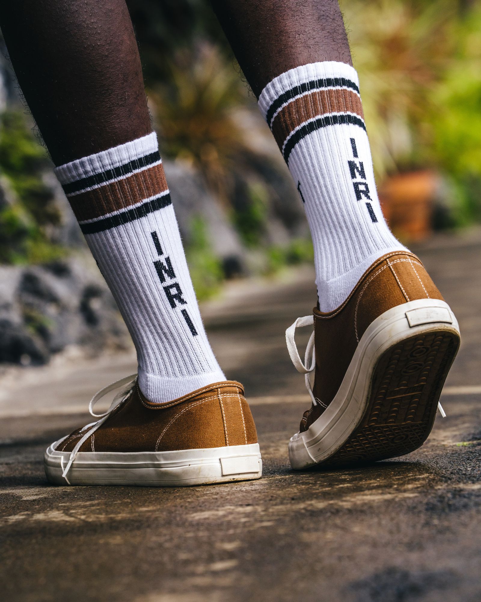 セントマイケル25SS SAINT SINNER SOCKS (SM-HR8-0000-109)BROWN