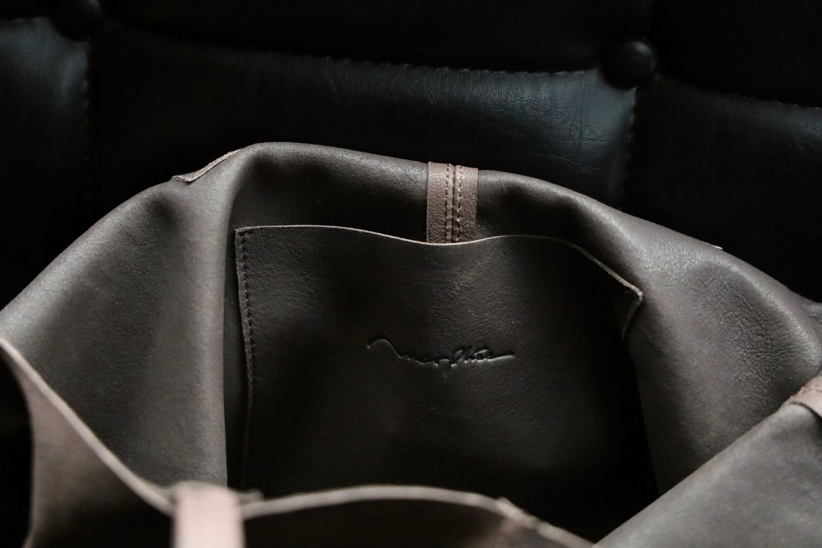 Morphee / モルフェ 【Nubuck】3WAY MEDIUM TOTE(ML-NDBR)DARK BROWN☆新作発売！