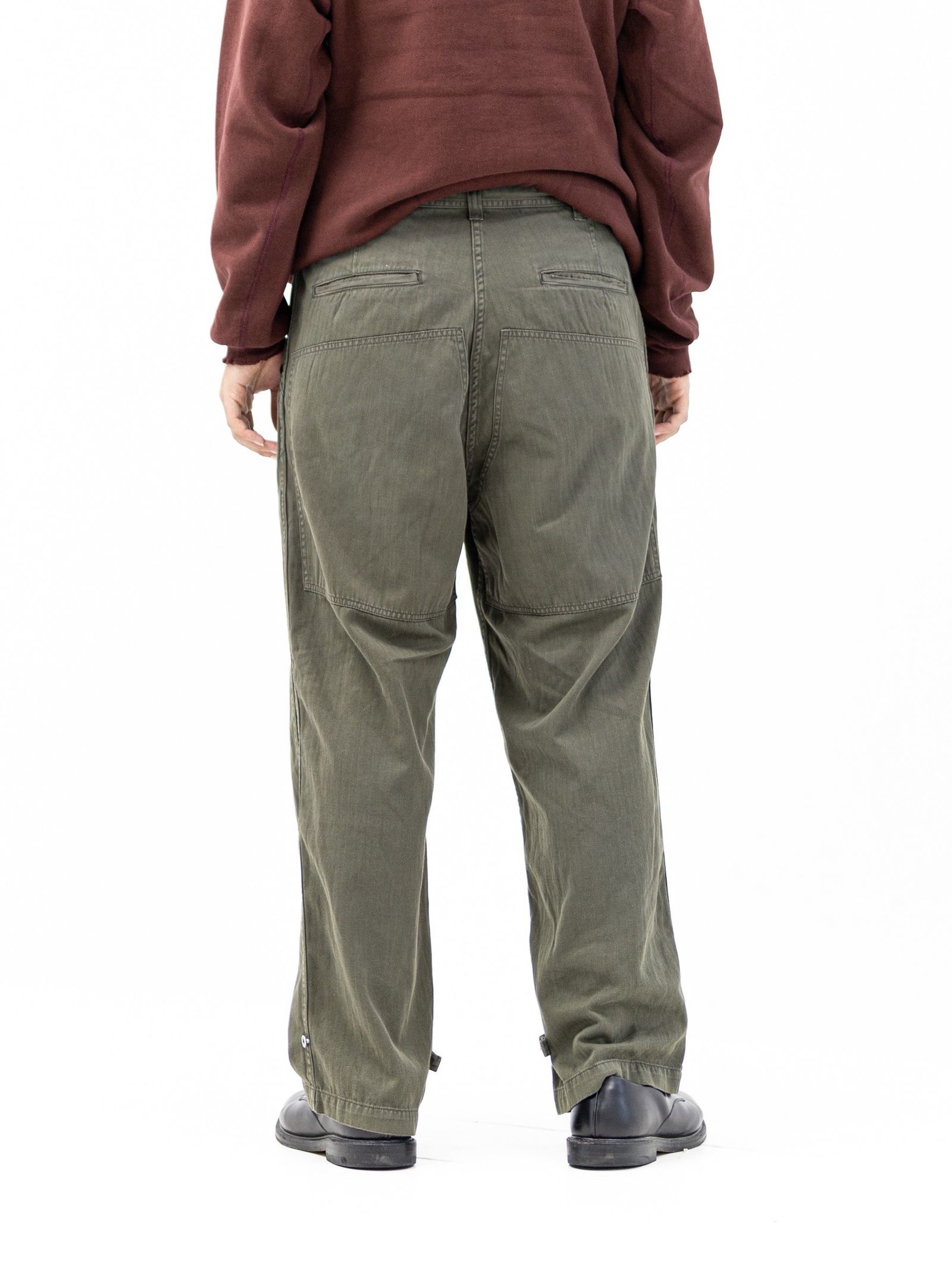 アプレッセ 2026 STYLE2 Military Double Knee Trousers(26AAP-04-24)OLIVE☆9月5日(土)発売！