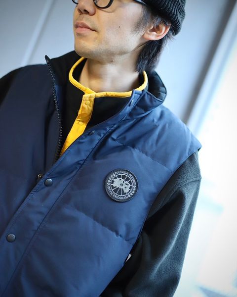 CANADA GOOSE カナダグース GARSON VESTガーソンベストスタイル