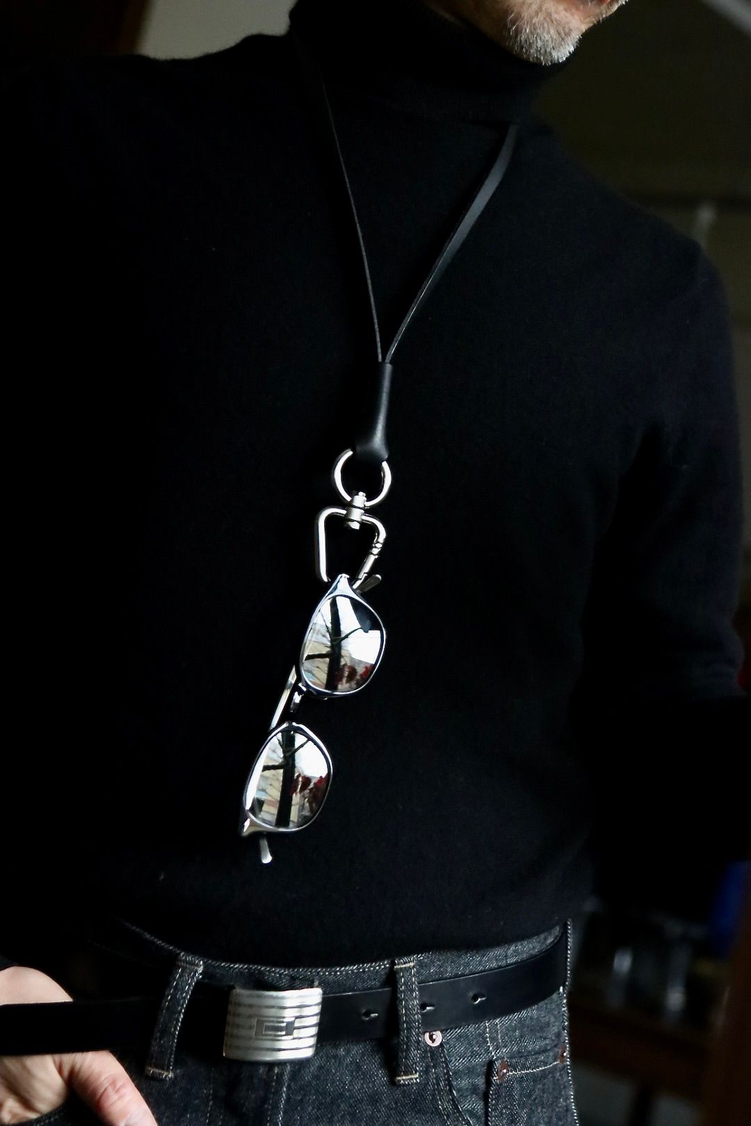 エンダースキーマ ネックストラップ neckstrap(ur-rc-ops)black