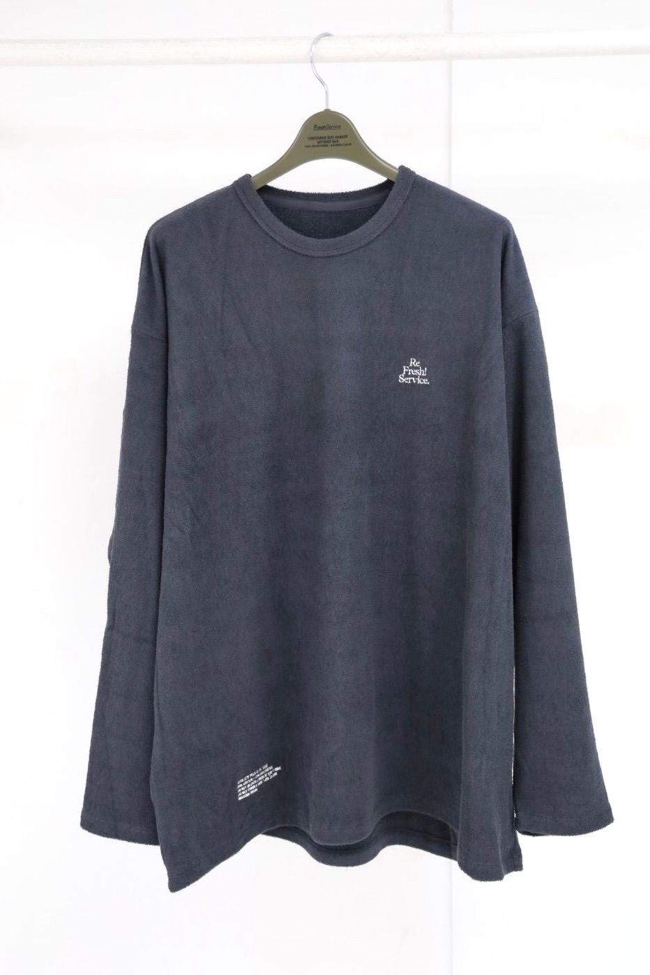 ReFresh!Service. “UTILITY PILE L/S SET-UP”(FSR263-60072)GRAY☆9月19日(土)新作発売！