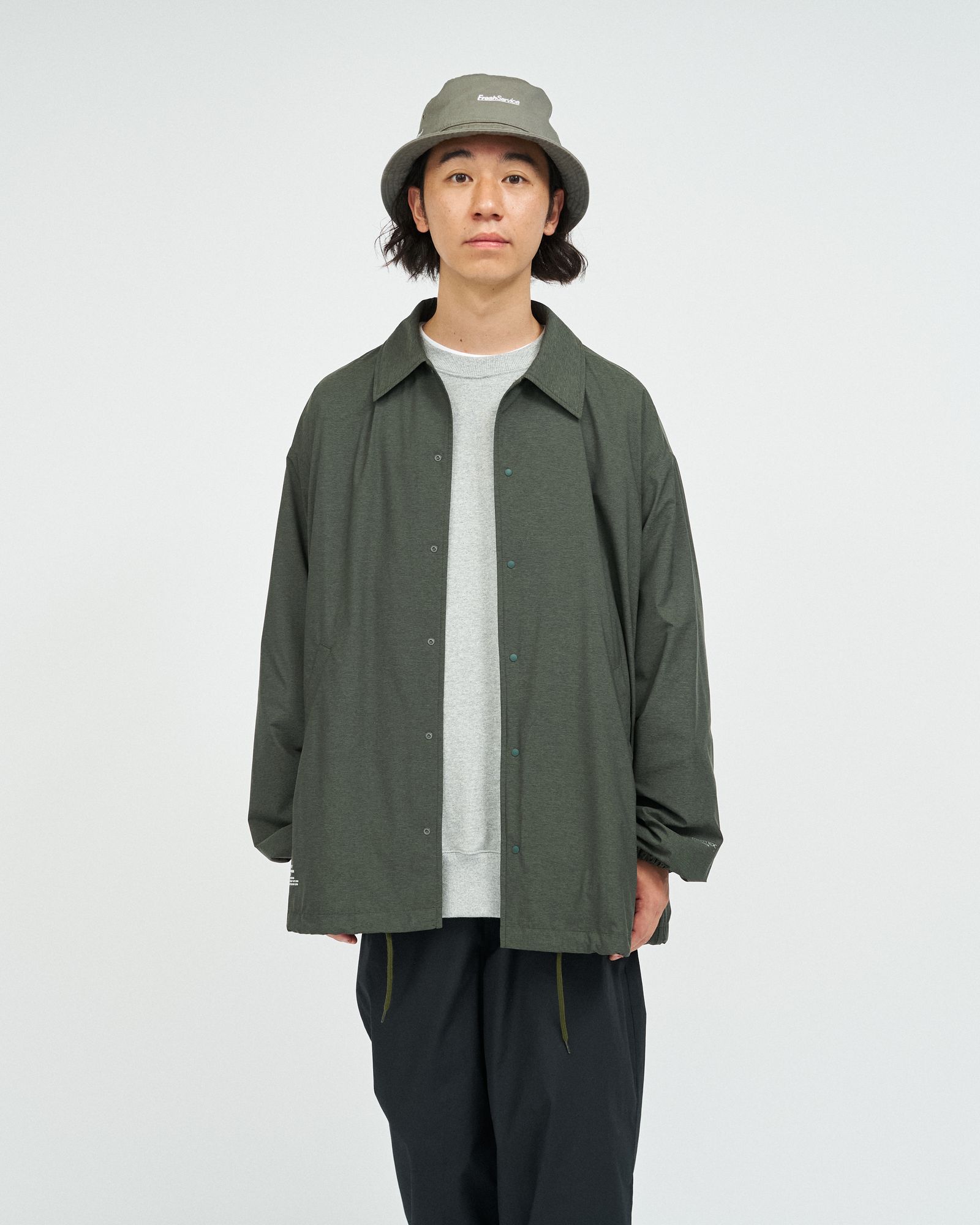 フレッシュサービス PERTEX® EQUILIBRIUM COACH JACKET(FSC253-30113) KHAKI★9月20日(土)発売！