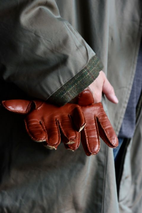 アプレッセ22FW Tweed Balmacaan Coatスタイル2022.10.1.