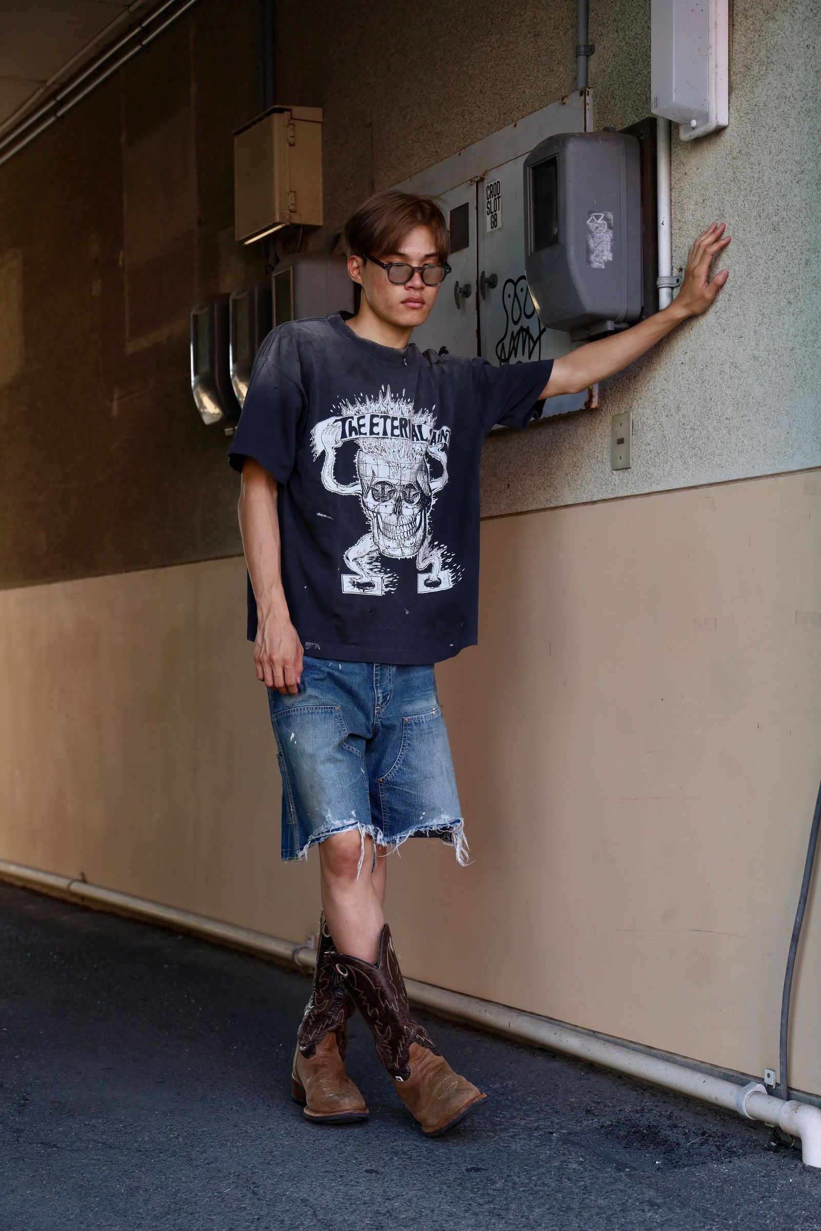 SAINT M×××××× - セントマイケル Tシャツ THE ETERNAL SS TEE(SM