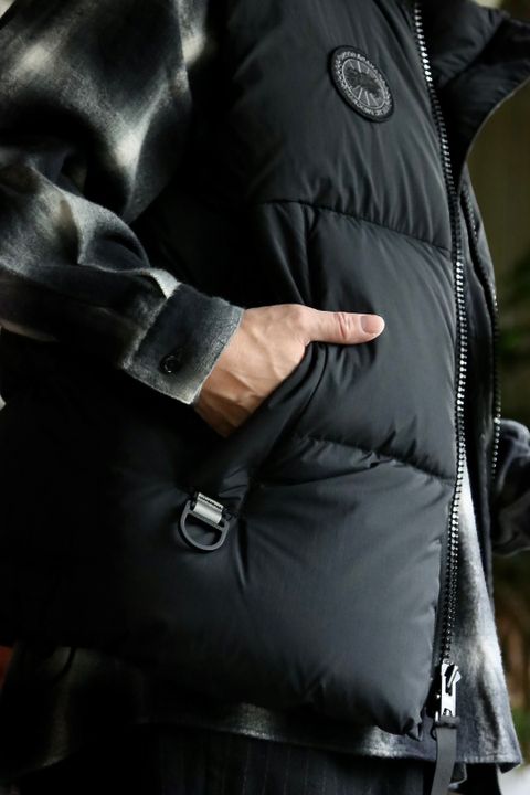 CANADA GOOSE カナダグース22AW EVERETT VEST BLACK LABELスタイル.2022.10.9.