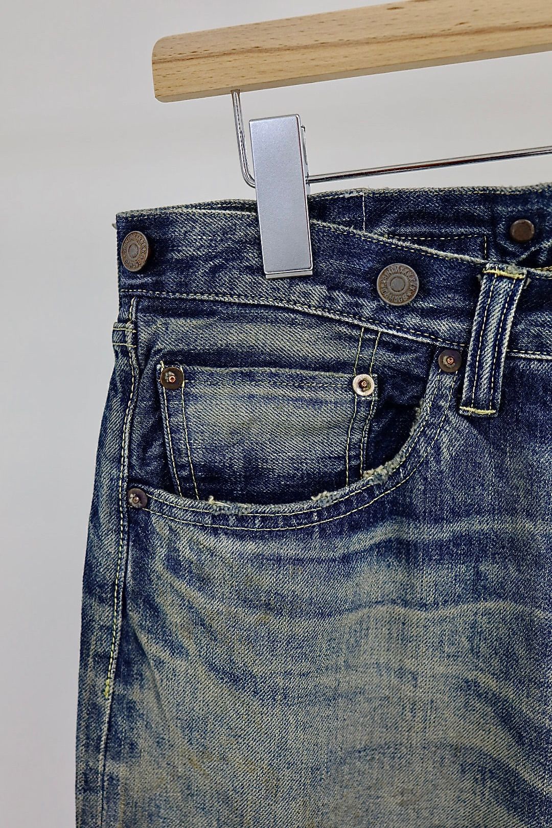 セントマイケル25AWベルベルジンコラボ BB_DENIM PNT (SM-HR1-0000-C60)DAMAGE☆12月13日(土)新作発売！