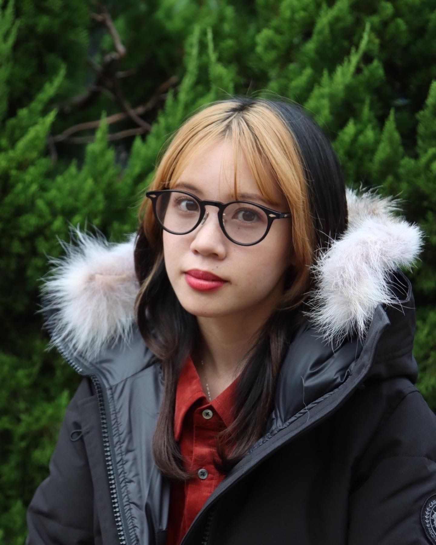 カナダグースレディース22AW LORETTE PARKA BLACK LABELスタイル