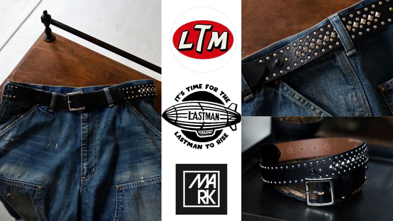 LASTMAN WOLF'S HEAD x LASTMAN STUDDED BELT☆6月7日(土)新作発売！