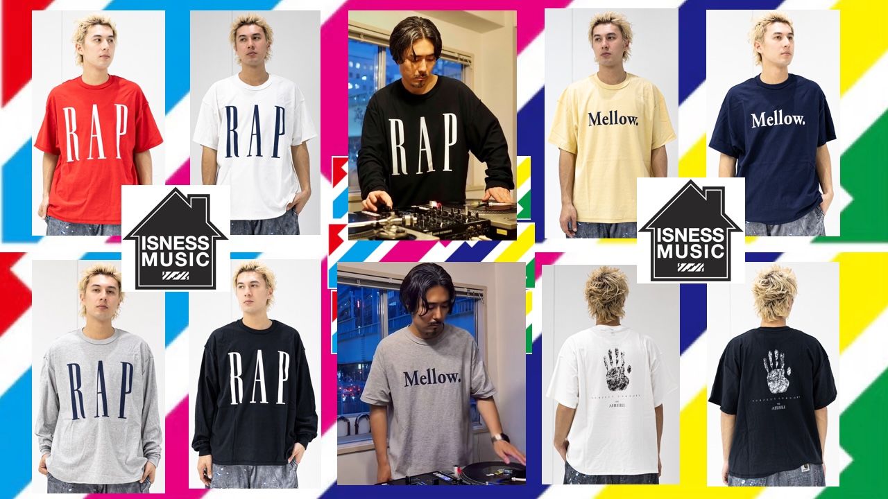 ISNESS MUSIC 26SS ☆4月4日(土)12:00新作発売！
