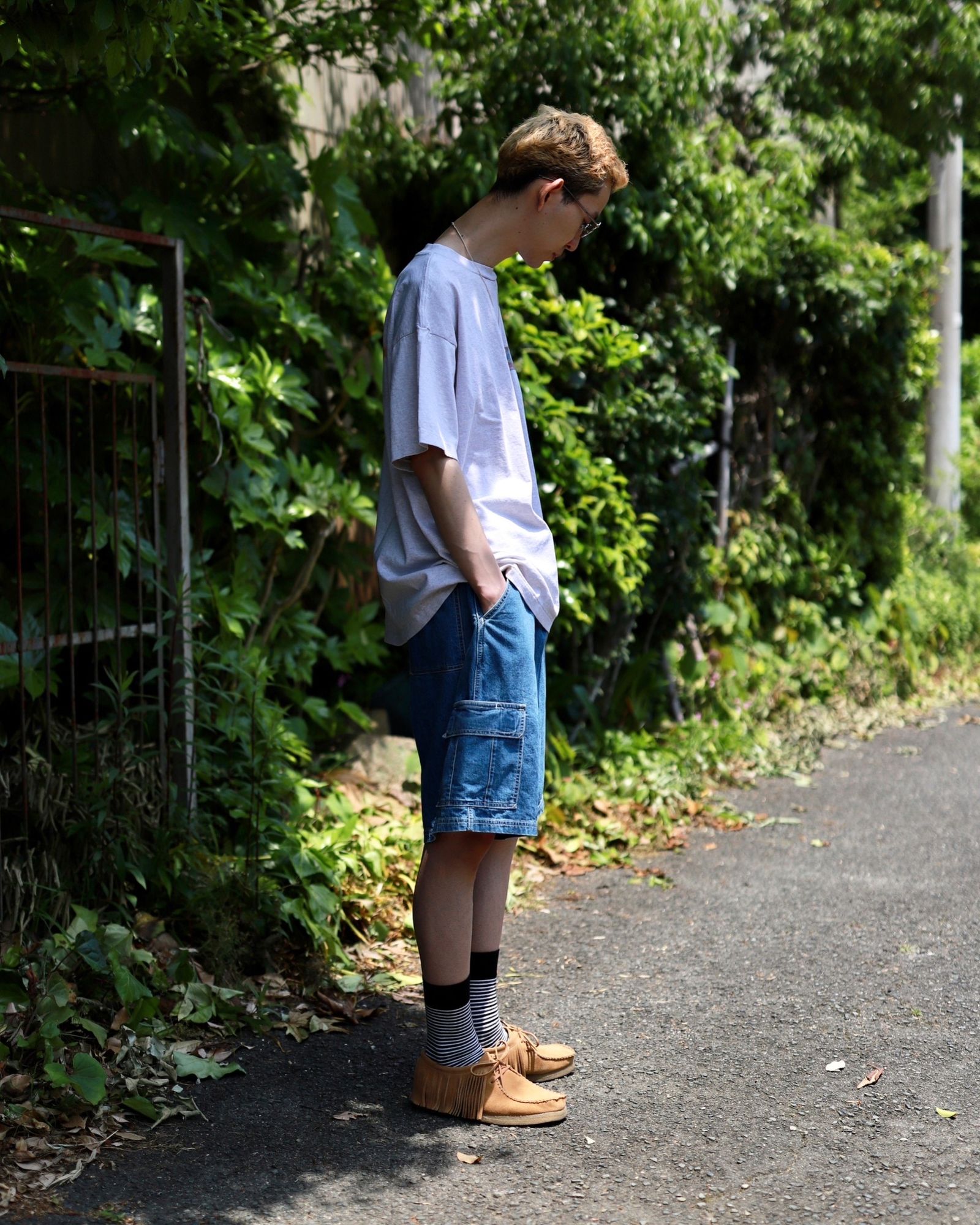 ©SAINT M×××××× セントマイケル×SHERMER ACADEMY23SS ST M6 ACDMY SA _SS TEE スタイル