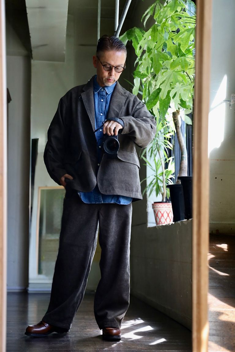 DAIWA PIER39 ECH LOOSE 2B JACKET CORDUROYスタイル.2025.8.23.