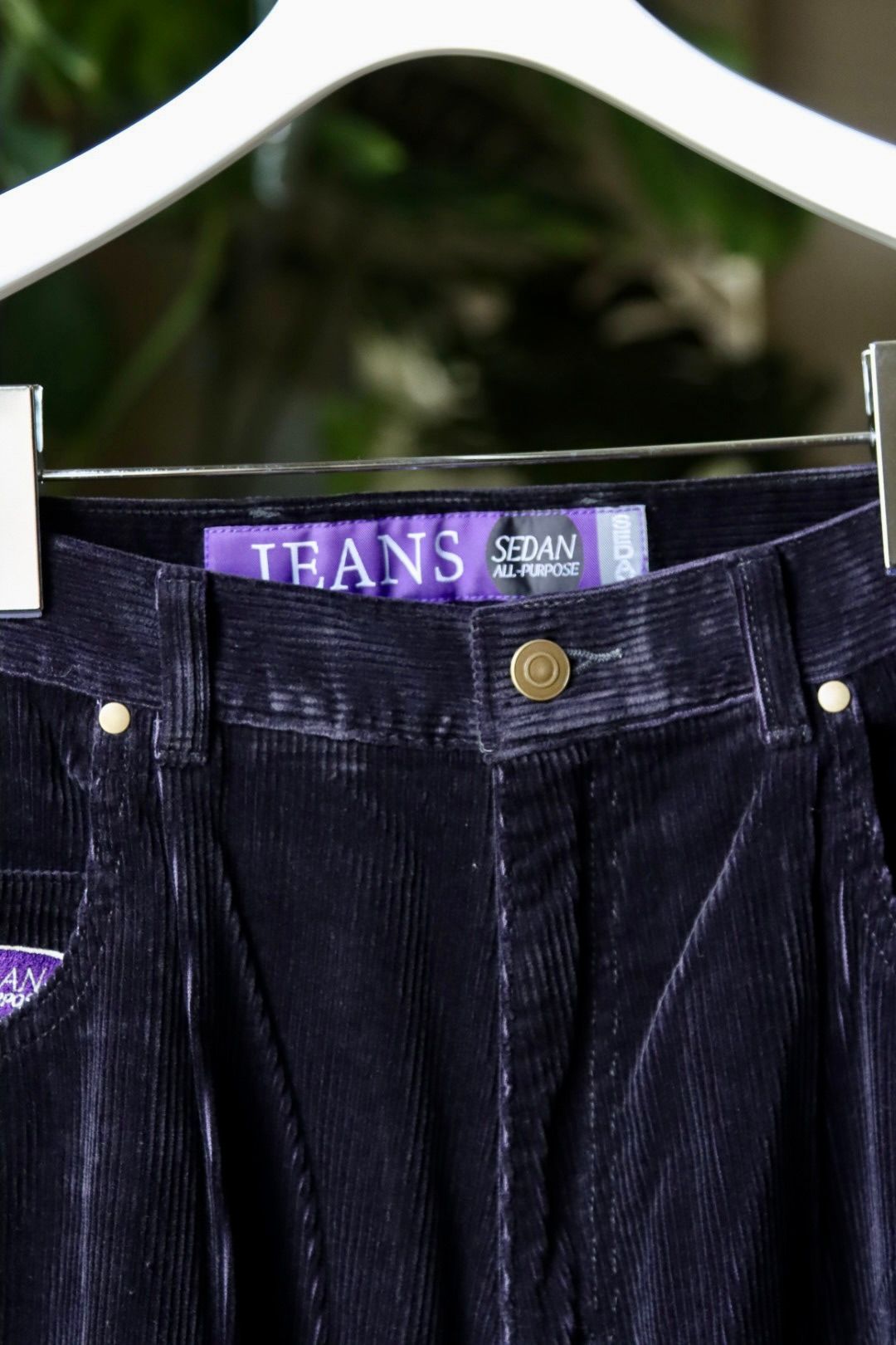 セダンオールパーパス23FW OVAL LOGO CORDUROY PANT(SD23F-PT06)NAVY