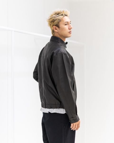 SEDAN ALL-PURPOSE FW25 Synthetic Leather Jacket(BLACK) 9月20日(土)新作発売！