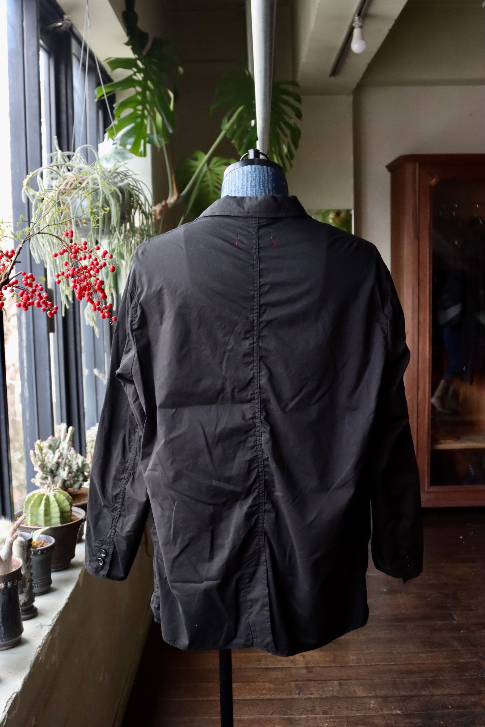 Graphpaper) Garment Dyed Typewriter Oversized Double Jacket