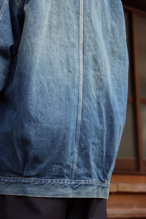 Graphpaper Selvage Denim Jacket(GU221-30025B) style.2022.1.30