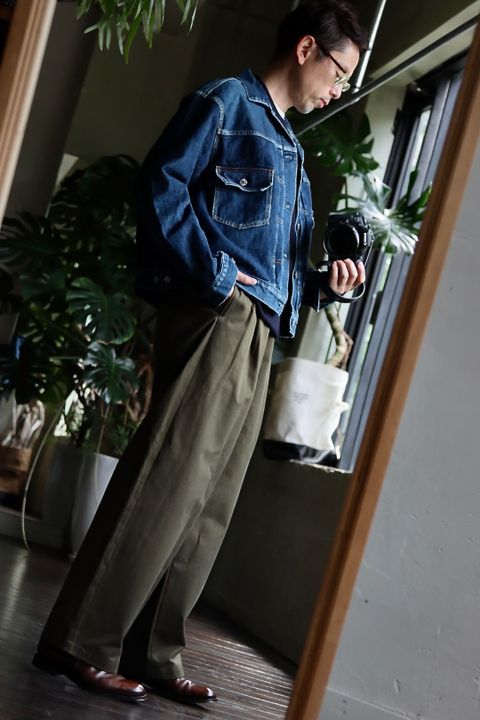 A.PRESSE 2nd Type Denim Jacketスタイル