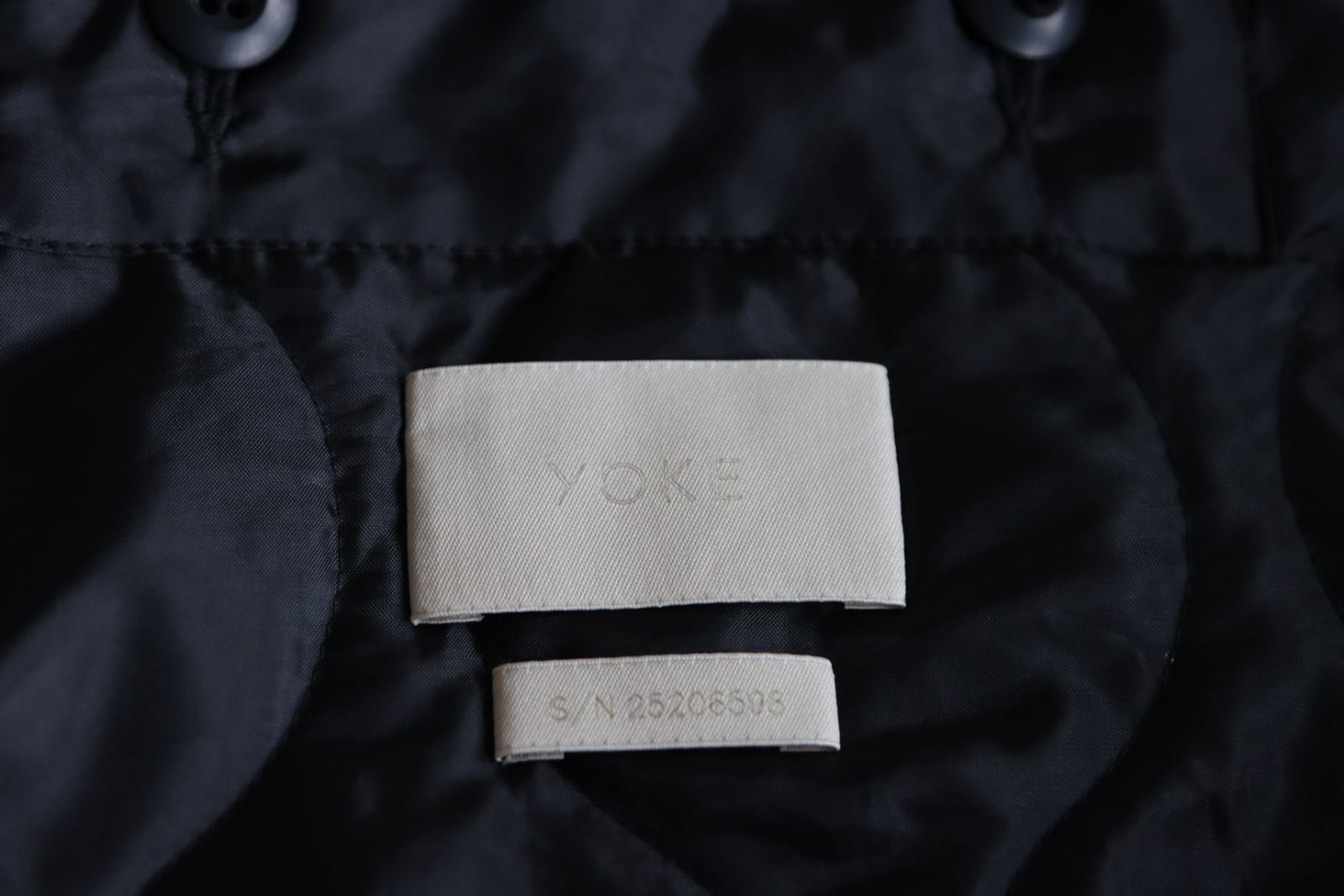 ヨーク 25FW Connected Military Blouson(YK25FW01023B)BLACK