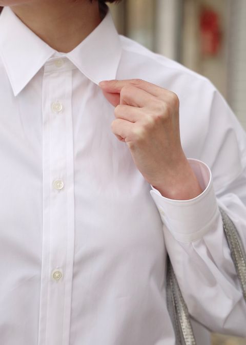 Graphpaper 25SS 新作High Count Broad L/S Oversized Regular Collar Shirt style.2024.12.24