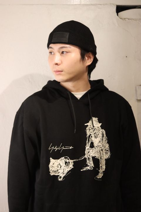 Yohji Yamamoto×New Era 朝倉優佳 山本耀司&愛犬フーディー style.2021.11.14.