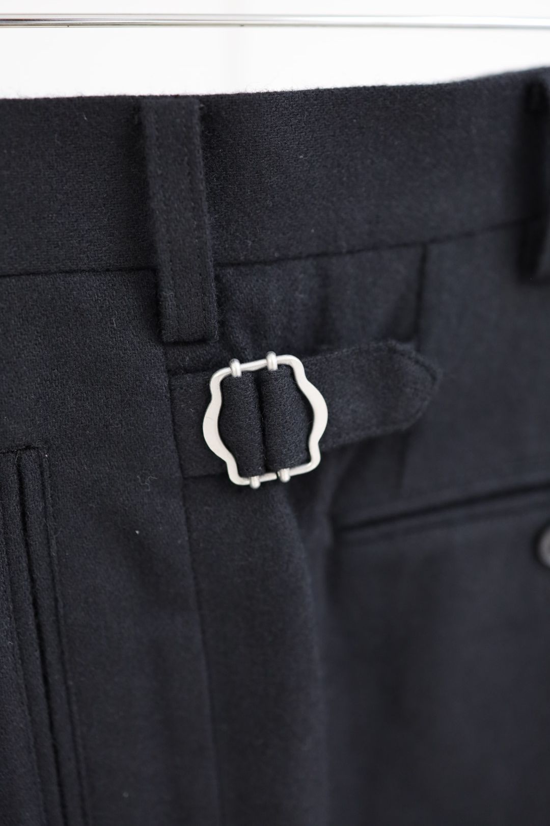 コムデギャルソンオム25FW ウールフラノパンツ(HP-P035-051)BLACK☆11月1日(土)発売!