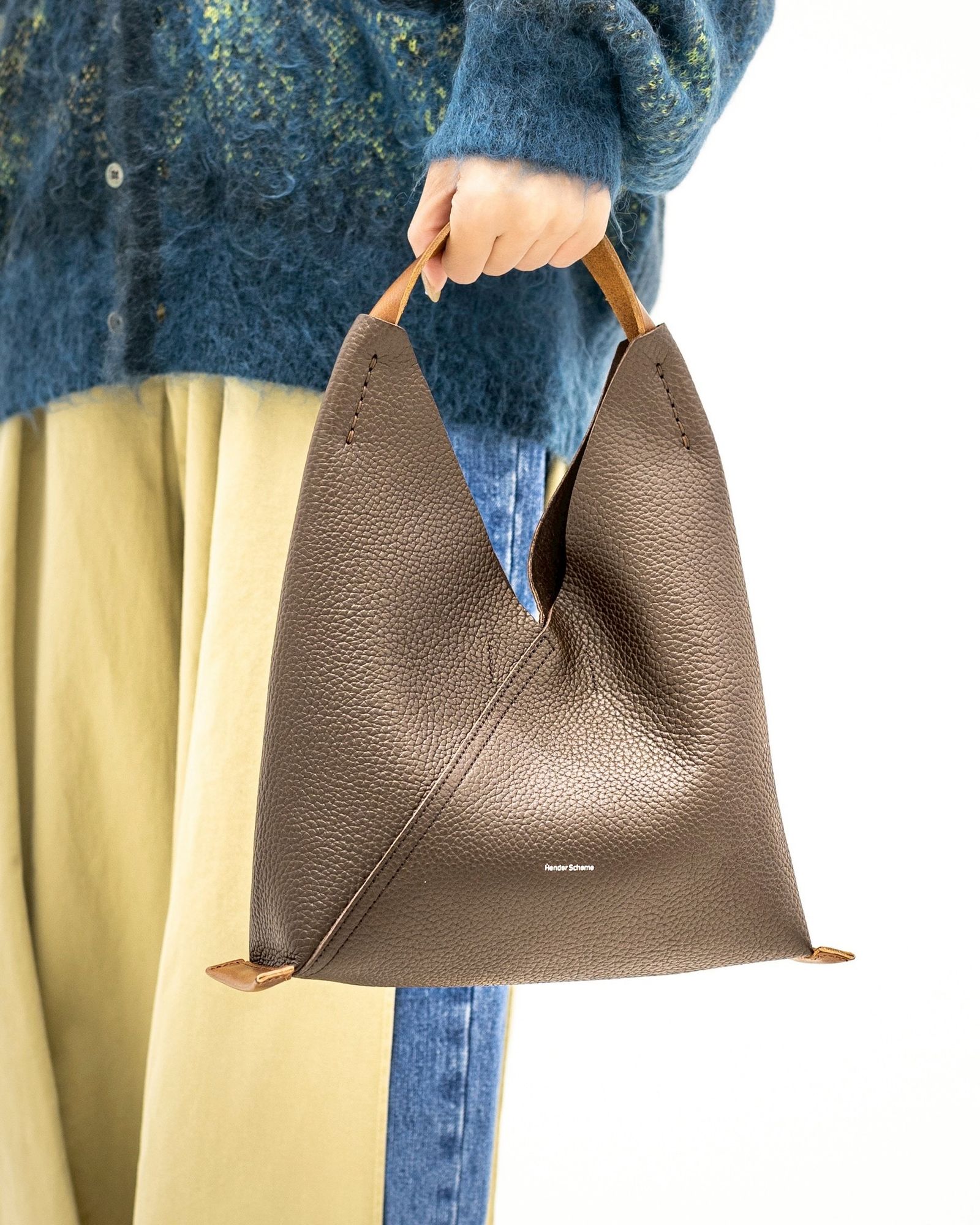 YOKE Abstract Jaquard Mohair Cardigan style 2025.12.27