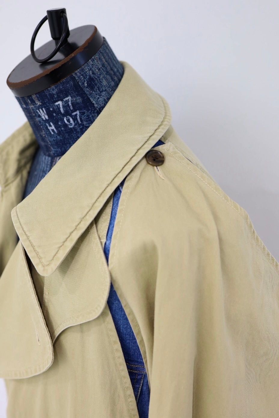 YOKE SPRING SUMMER 2026 Connected Trench&Denim Coat(YK26SS01213C)BEIGE☆12月20日(土)発売！