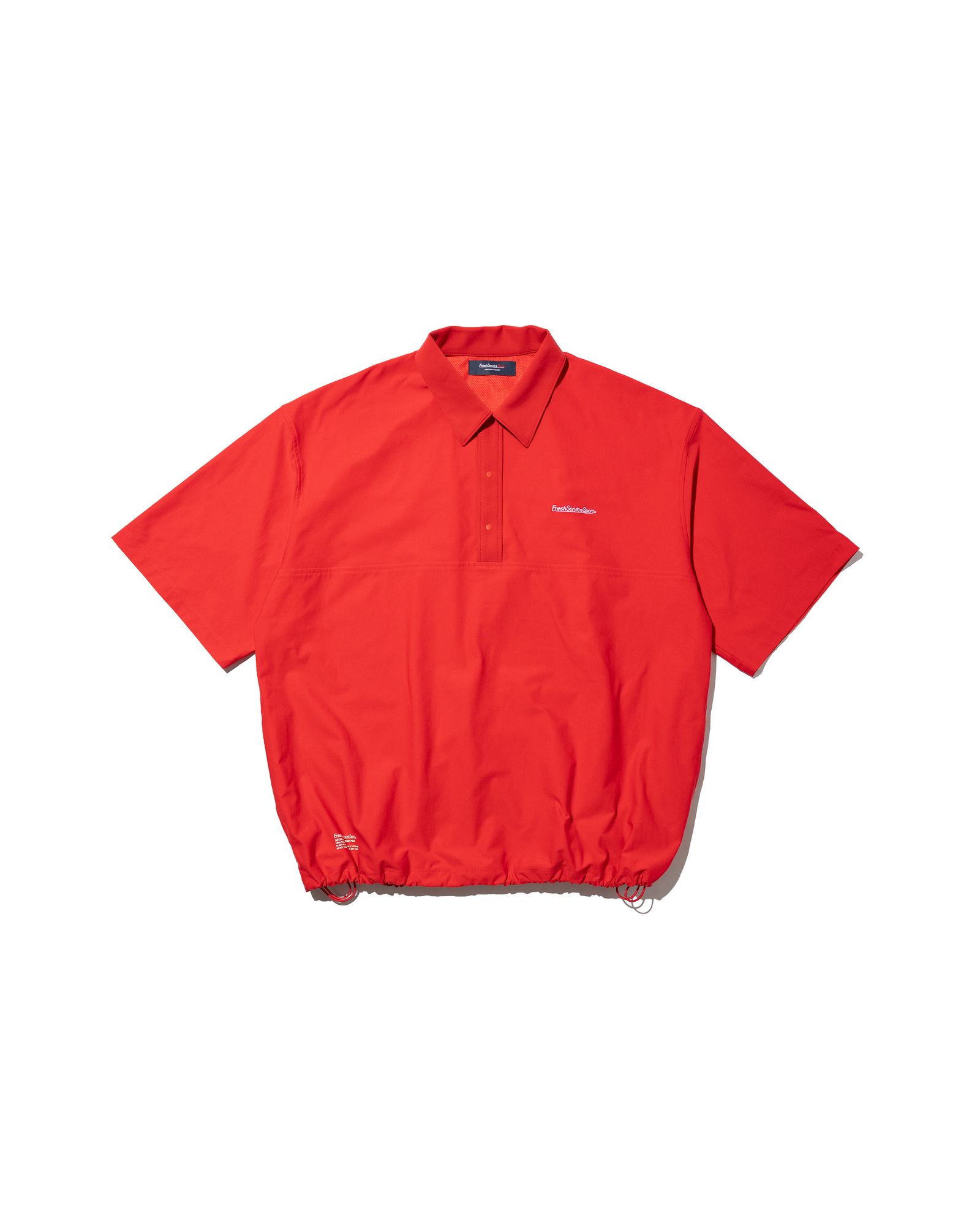 フレッシュサービス  ACTIVE DRY MESH POLO(FSC263-70164)RED☆7月18日(土)新作発売！