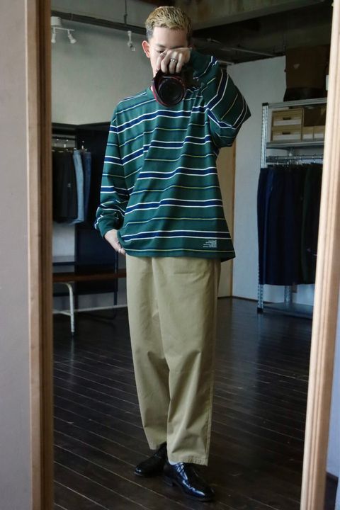 FreshService フレッシュサービス 23AW MULTI BORDER L/S TEEスタイル