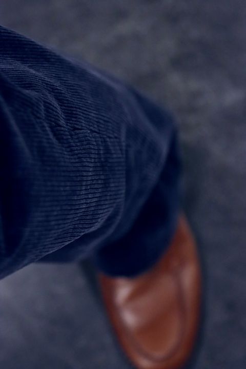 A.PRESSE 24SS Vintage Corduroy Trousers"NAVY"スタイル