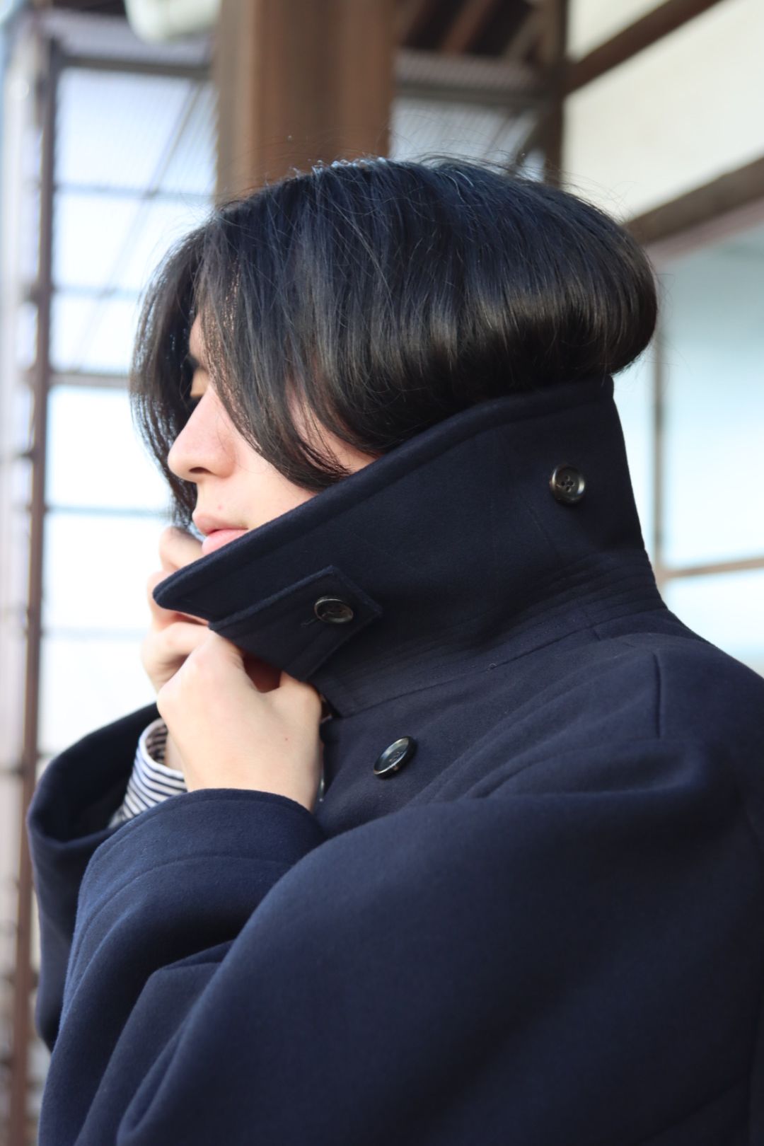 A.PRESSE Pea Coat style