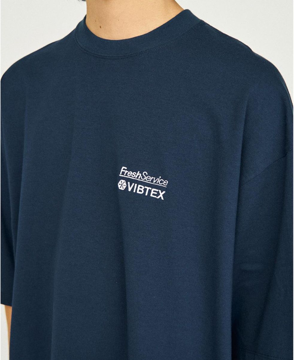 VIBTEX for FreshService S/S CREW NECK TEE(FSC252-70003)NAVY☆再入荷しました！