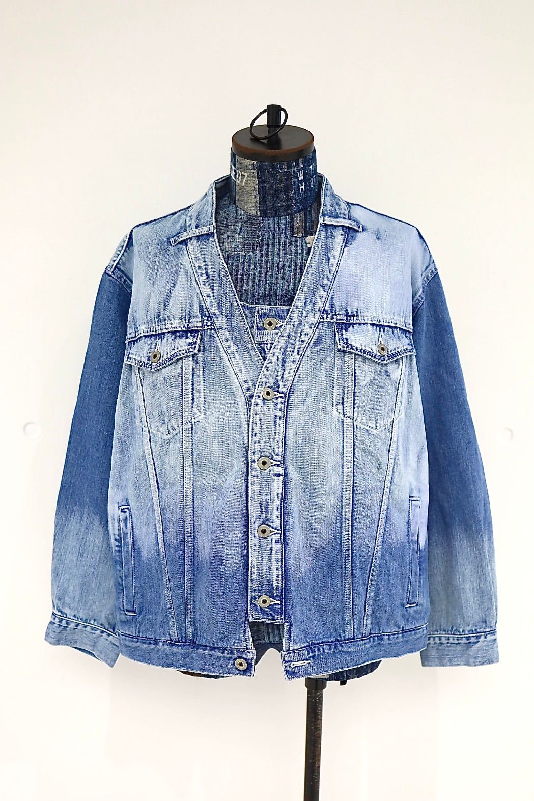 ファンダメンタル 26SS DENIM T-FORM JACKET 3YR WASH(FA26JK19U)INDIGO☆新作発売！