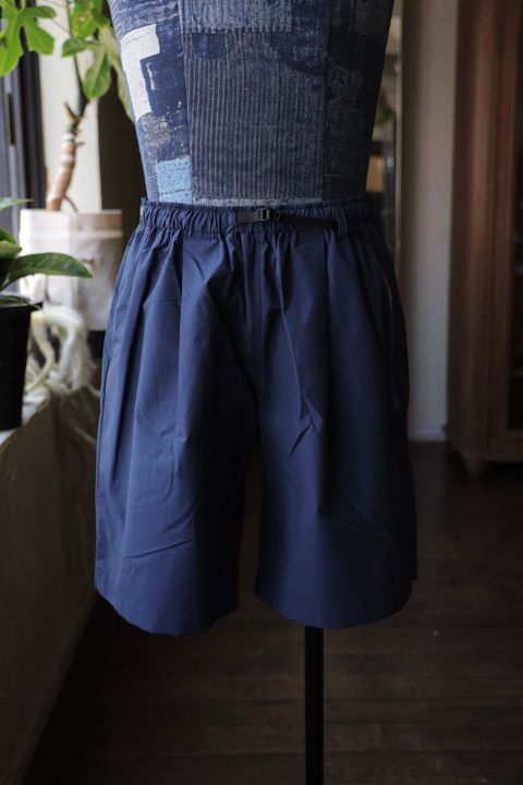 イズネス25SS EZ SHORTS(25SS_27_1007SSPT03)NAVY