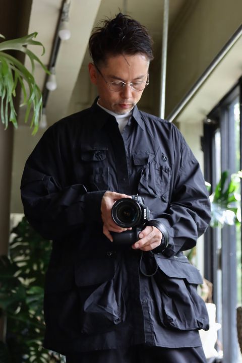 FreshService 22AW TACTICAL POCKET L/S SHIRTスタイル.2022.8.13.