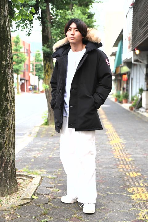 CANADA GOOSE JASPER PARKA"BLACK"style.2020.8.8.