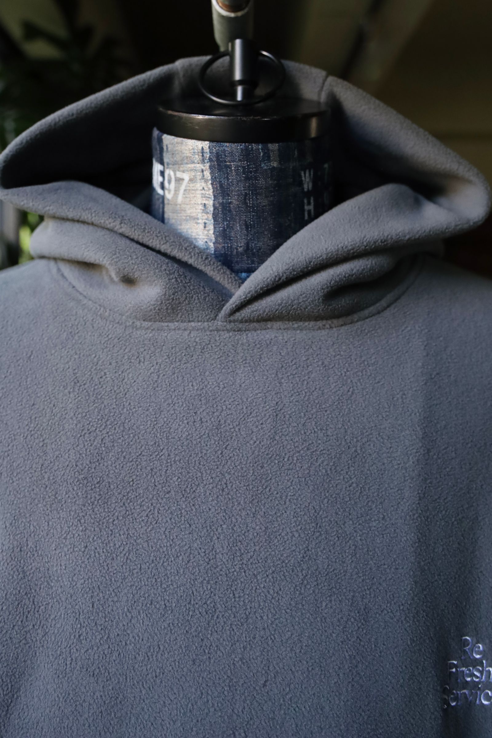 ReFresh!Service.  FLEECE SAUNA PONCHO(GRAY)★再販しました！