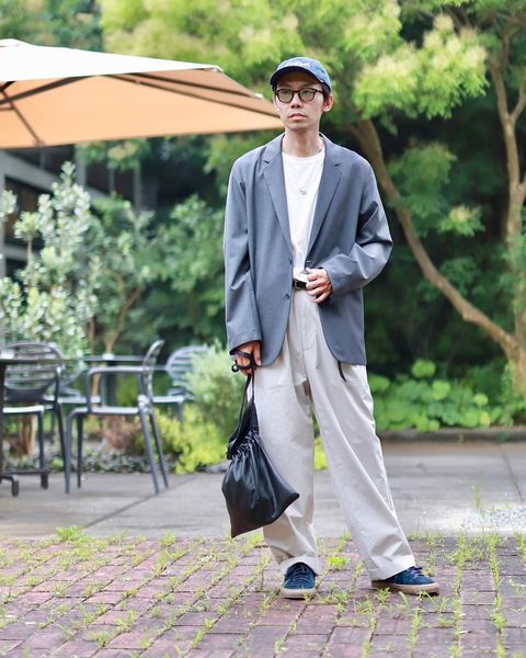 ATON エイトン 23AW WOOL TROPICAL TAILORED JACKETスタイル
