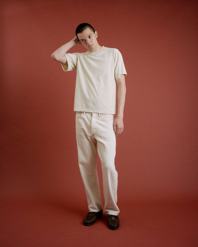 ファウンダ SHORT SLEEVE TEE SHIRT (015FD252004)BEIGE
