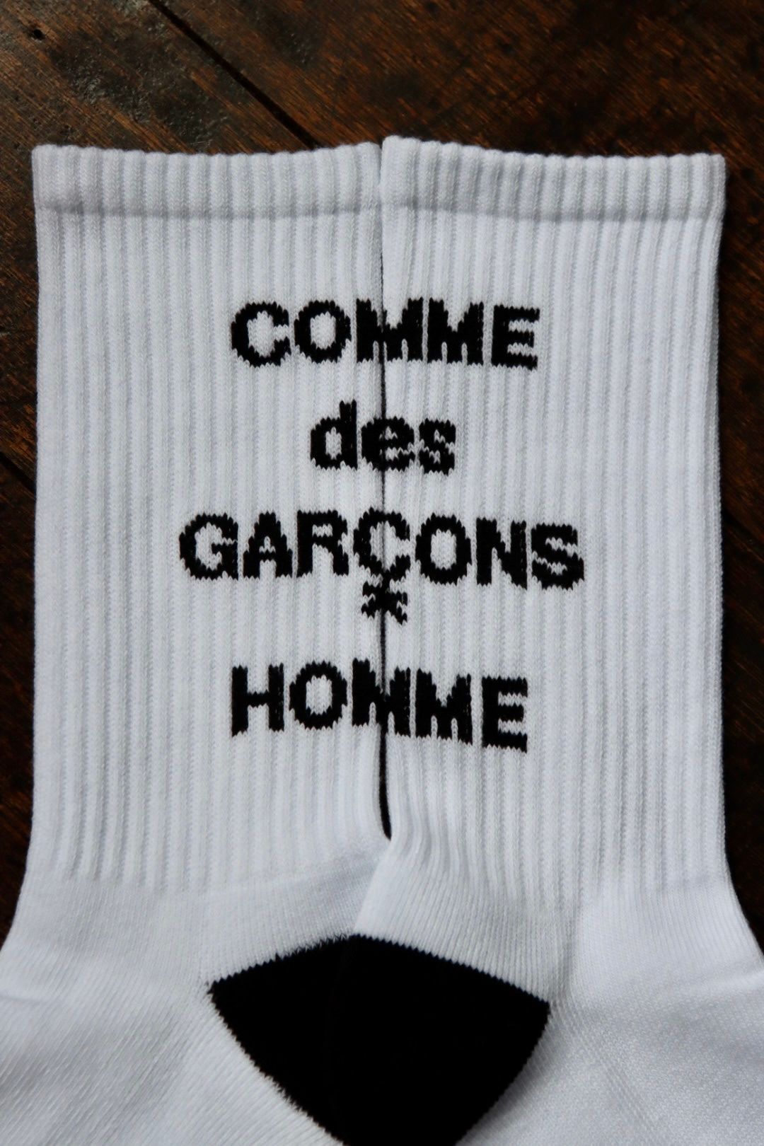 COMME des GARCONS HOMME - コムデギャルソンオム24SS ロゴソックス(HM 