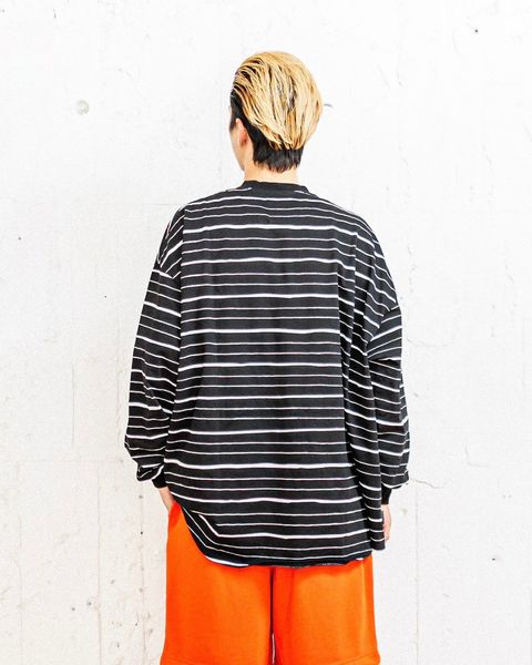 S.F.C SUPER BIG MIX SIDE STRIPES LS TEE   2月15日(土)新作発売！