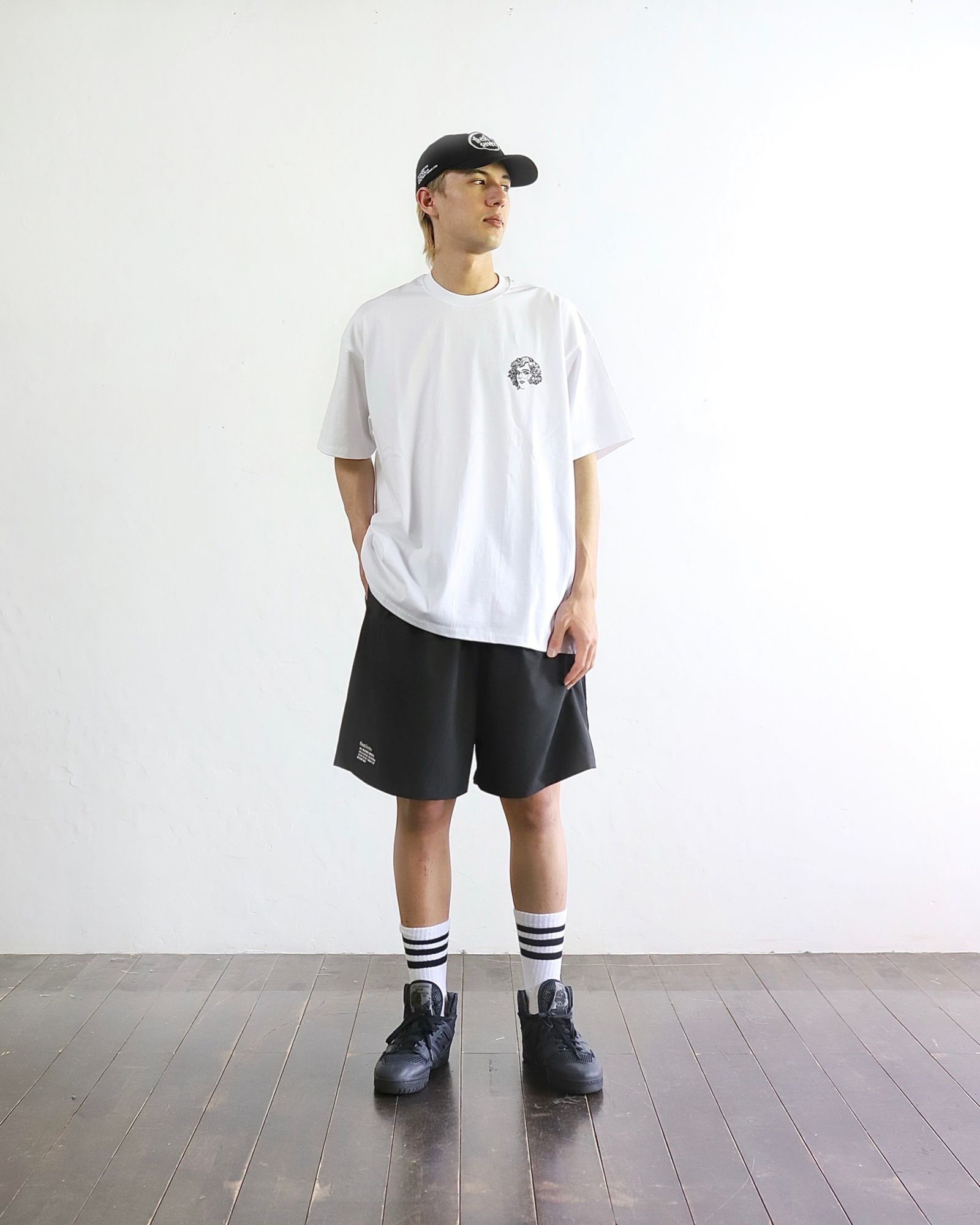 FreshService 24SS CORPORATE PRINTED S/S TEE ‘‘Miracle Wigs’’ style 2024.4.19