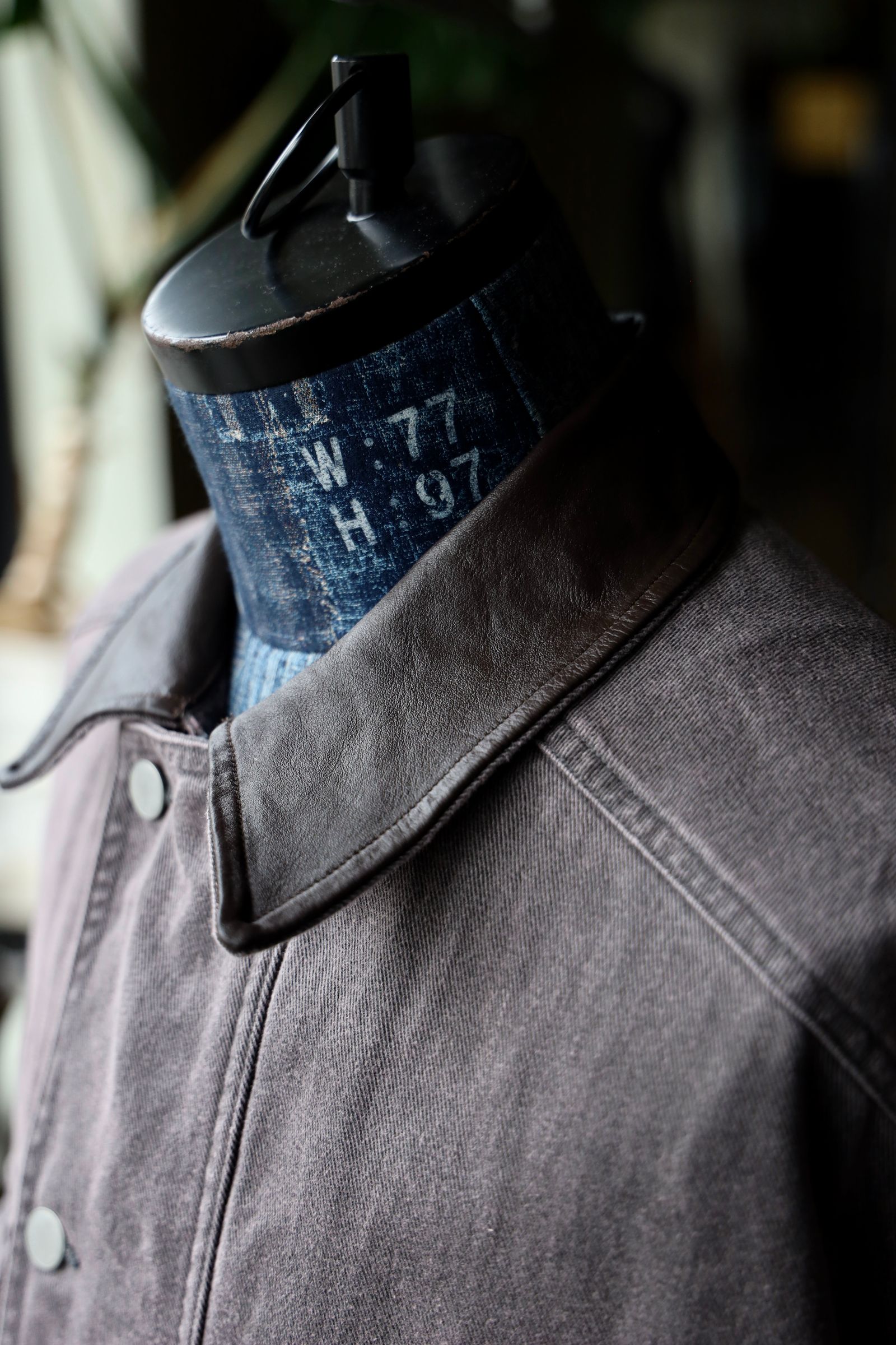 ヨーク25SS カバーオールCOTTON CUT-OFF COVERALL JACKET(YK25SS0925B)DUSTY PINK